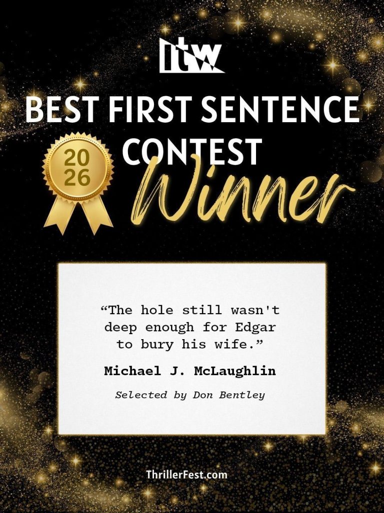 Best First Sentence Award Winner!